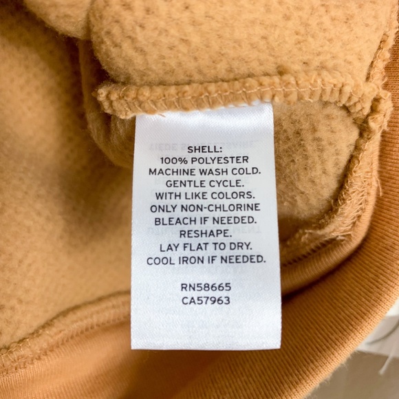 Treasure & Bond Camel Teddy Sweatshirt - Picture 3 of 4